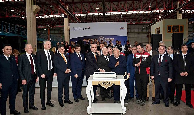 Bursa Büyükşehir iştiraki BURULAŞ 27 yaşında