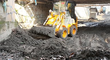 Bursa Büyükşehir'den dere temizliği