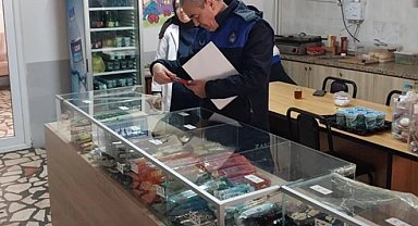 Bursa İnegöl Zabıtası'ndan okul kantinlerine yakın mercek