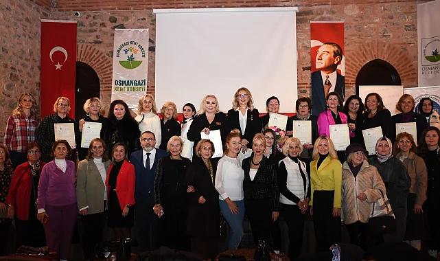Bursa Osmangazi'de Türk Medeni Kanunu'nun kabulünün 99'uncu yılı kutlandı