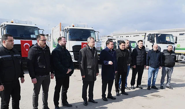 Bursa Osmangazi'nin temizlik filosuna 17 araç eklendi