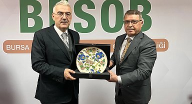 Bursa Valisi Erol Ayyıldız'dan BESOB'a ziyaret