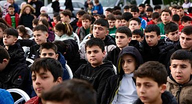 Bursa'da güreş salonu temel atma töreni gerçekleştirildi