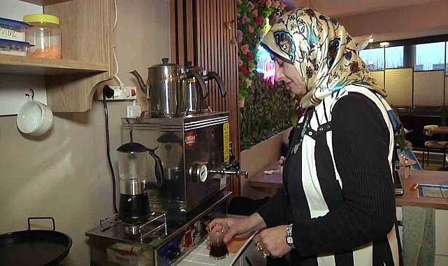 Bursa'da kadınlara özel kahvehane