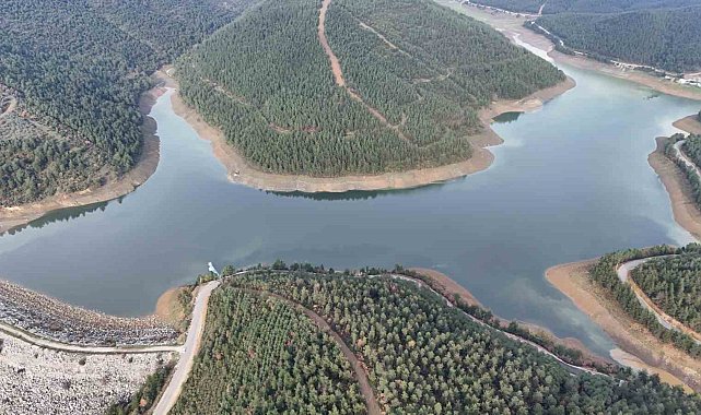 Bursa'da yağmur ve kar en çok barajlara yaradı