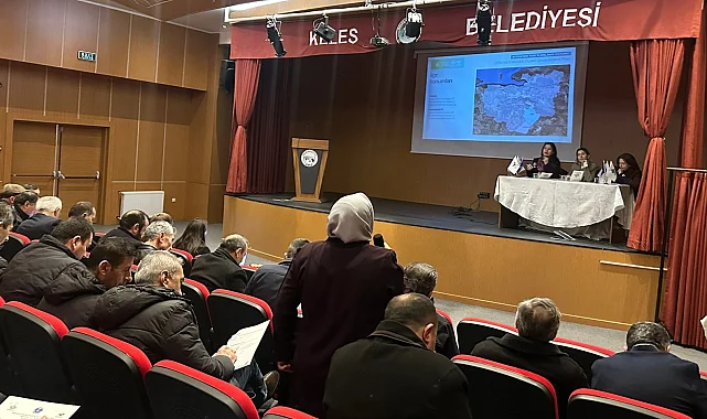 Bursa'nın 1/100 binlik planları bu kez Keles'te anlatıldı