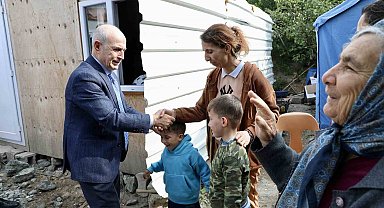 Büyükçekmece Belediyesi depremzede Hatay'ı yalnız bırakmıyor