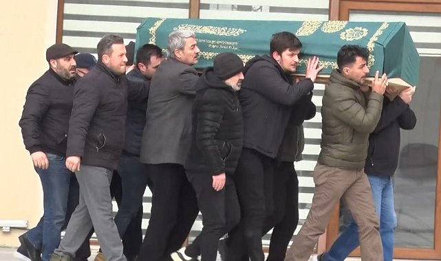Büyükçekmece'de öldürülen adam son yolcuğuna uğurlandı