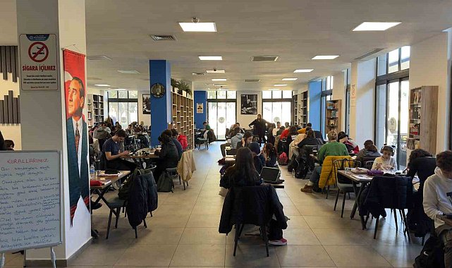 Büyükşehir'in çalışma salonlarına yoğun ilgi