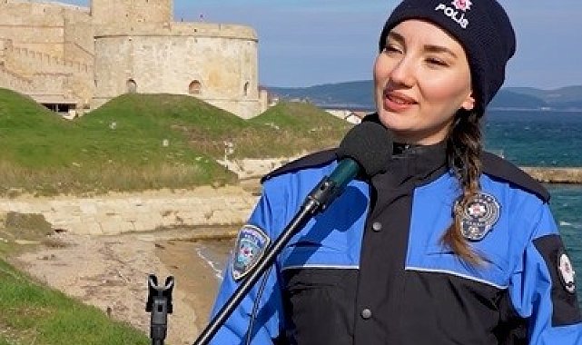 Çanakkale Emniyeti'nden 14 Şubat'a özel klip