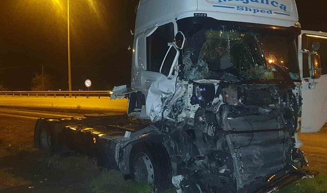 Çanakkale'de kaza yapan çekici TIR'ı çalıp, Konya'da yakalanan 5 şüpheli serbest kaldı