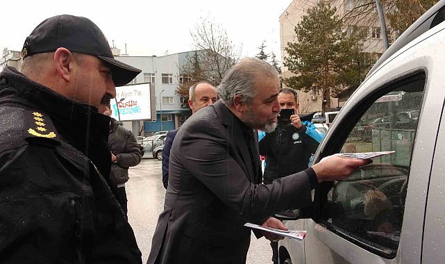 Çankırı'da sürücüler bu sefer ambulanslar için durduruldu
