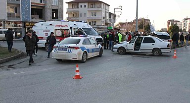 Çarşamba'da trafik kazası: 3 yaralı