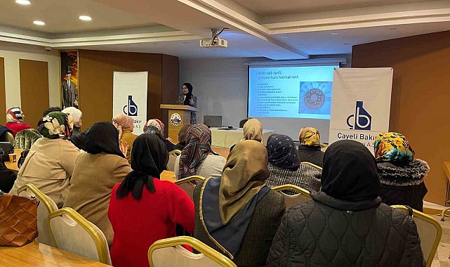 Çayeli Bakır İşletmeleri ve Kadın Kooperatifinden Ramazan ayı için sağlıklı yaşam semineri