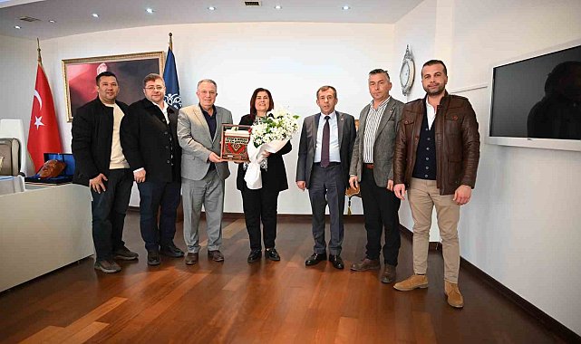 Çerçioğlu belediye başkanlarını ağırladı