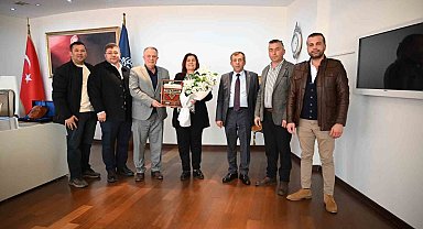Çerçioğlu belediye başkanlarını ağırladı
