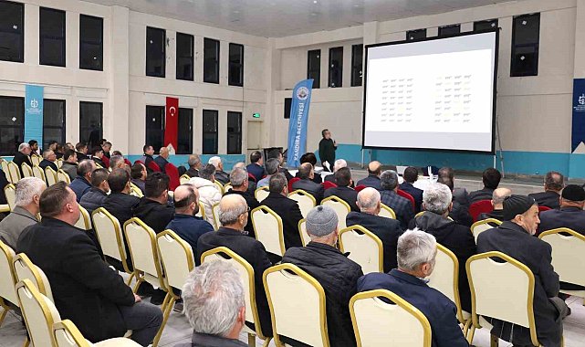 Çiftçilerin verimli üretim yapmasına katkı