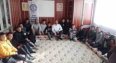 Çine'de genç gönüllüler çocuklarla buluştu