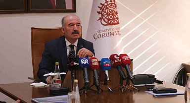 Çorum Valisi Ali Çalgan: "Kişilere karşı işlenen tüm olaylarda 2024 yılında yüzde 5 oranında azalma sağlanmıştır"
