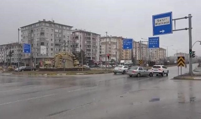 Çorum'da kar yağışı etkili oldu