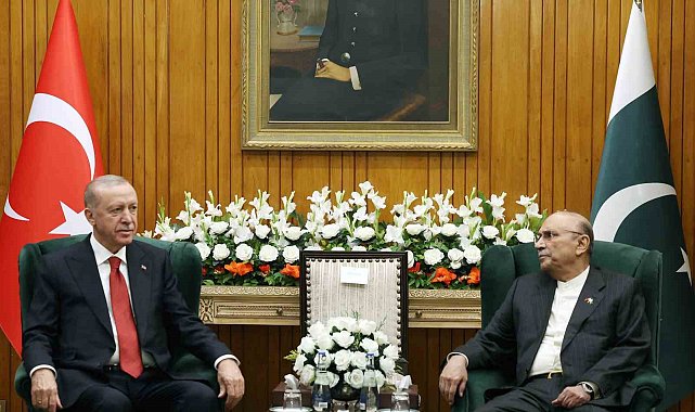 Cumhurbaşkanı Erdoğan, Pakistan Cumhurbaşkanı Asıf Ali Zerdari ile görüştü