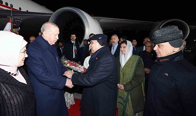 Cumhurbaşkanı Erdoğan Pakistan'da