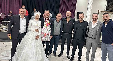 Damada mutfak ürünleri hediye edildi