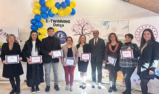 Datça'da başarılı öğretmenler ödüllendirildi