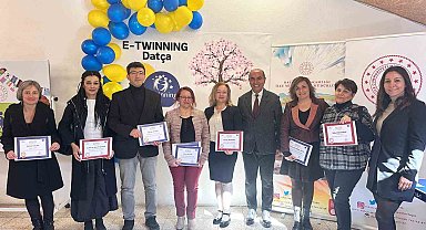 Datça'da başarılı öğretmenler ödüllendirildi
