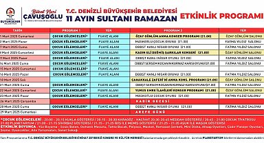 Denizli Büyükşehir, Ramazan geleneklerini yaşatacak
