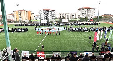 Denizli'de polisin düzenlediği 'Mahallemde Maç Var' futbol turnuvası başladı