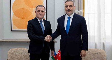 Dışişleri Bakanı Fidan, Azerbaycan Dışişleri Bakanı Bayramov ile bir araya geldi