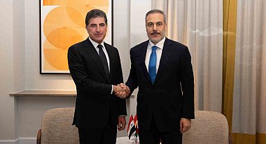 Dışişleri Bakanı Fidan, IKBY Başkanı Barzani ile görüştü