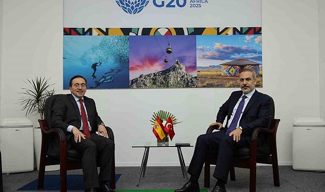 Dışişleri Bakanı Fidan, İspanyol mevkidaşı Bueno ile görüştü