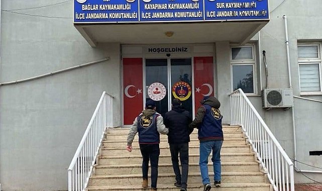 Diyarbakır'da 10 yıl hapisle aranan şahıs yakalandı