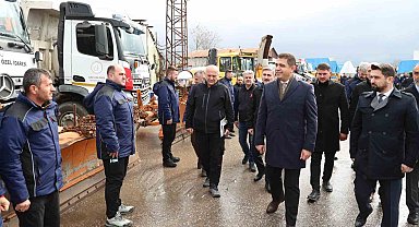 Düzce kar yağışına hazır