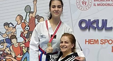 Edremit'te ilkokul öğrencilerinin büyük başarısı