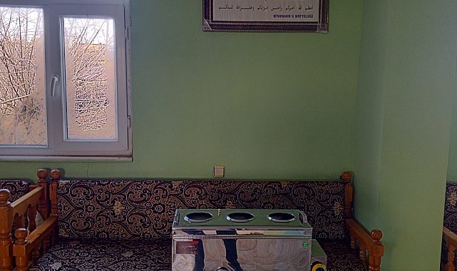 Eğil Belediyesi'nden taziyeevlerine semaver desteği
