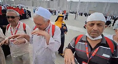 Eğirdirli umre kafilesi, Arafat'ta Eğirdir Gölü için yağmur duası etti