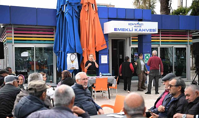 Emekli kahvelerinde kanser günü farkındalık programı