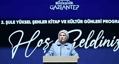 Emine Erdoğan, 2. Şule Yüksel Şenler Kitap ve Kültür Günleri Programı'nda konuştu