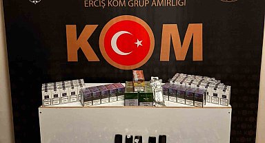 Erciş'te kaçakçılık operasyonu