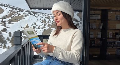 Ergan Dağı Kayak Merkezi'nde 'Dağ Kütüphanesi' açıldı