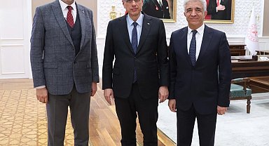 Eroğlu'ndan Bakan Memişoğlu'na ziyaret