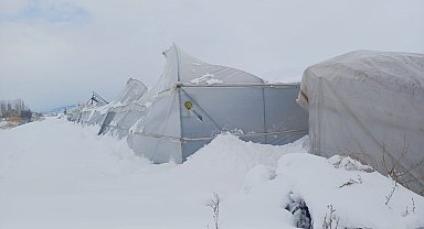 Erzincan çiftçisine kuvvetli kar uyarısı