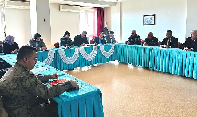 Erzincan'da 2025 yılı 1. Toplum Ruh Sağlığı Merkezi İl Koordinasyon Kurulu Toplantısı