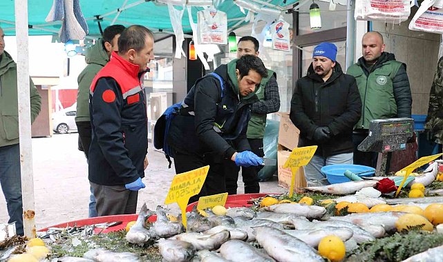 Erzincan'da balık denetimi gerçekleştirildi