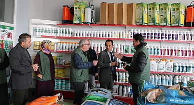 Erzincan'da gübre denetimleri yapıldı