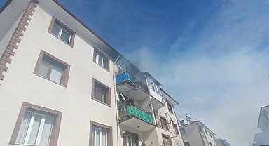 Erzincan'da korkutan yangın