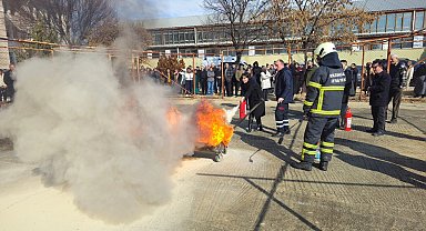 Erzincan'da yangın güvenlik tedbirleri alındı